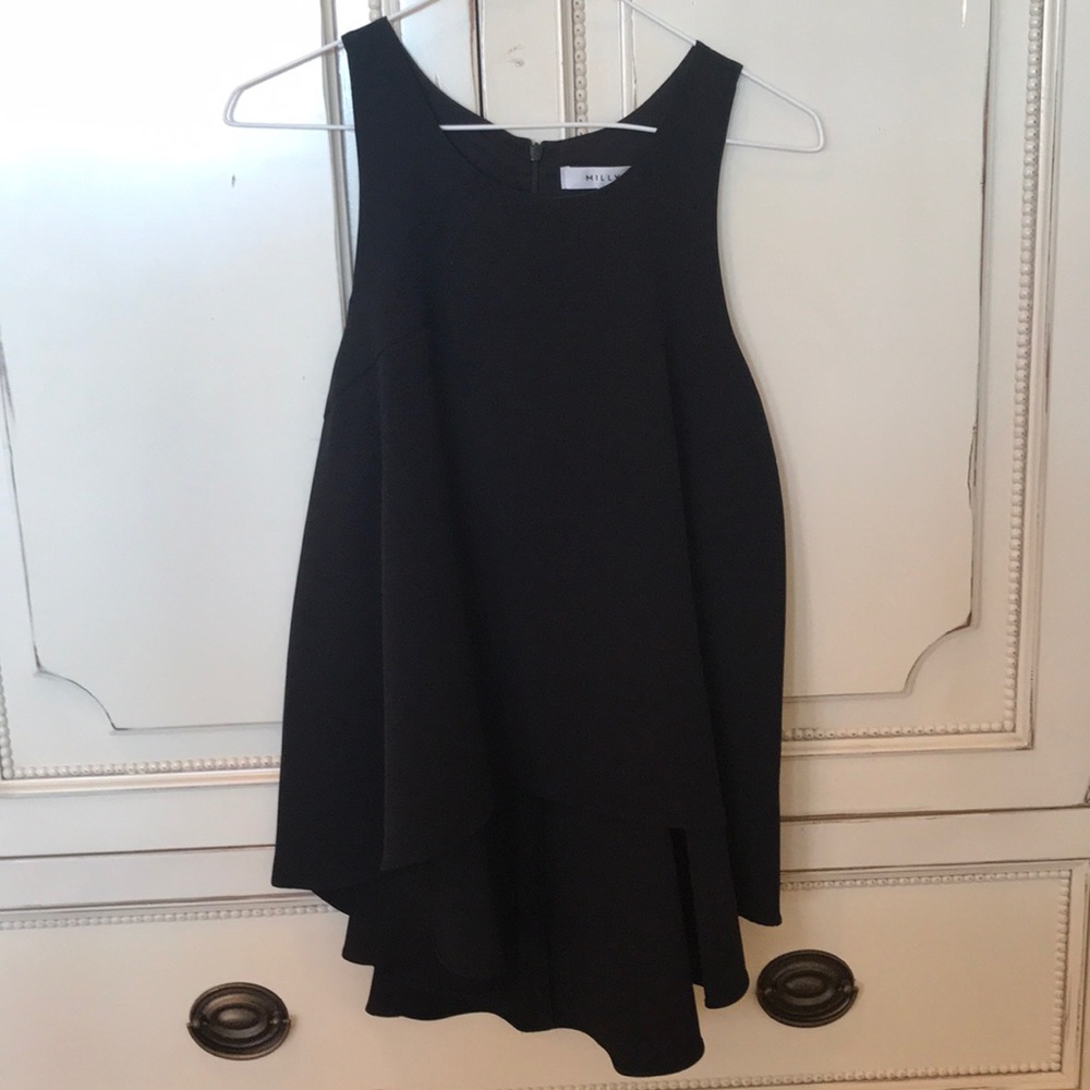 Milly Asymmetrical Blouse